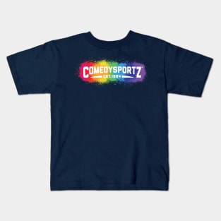 ComedySportz Pride Wordmark Kids T-Shirt